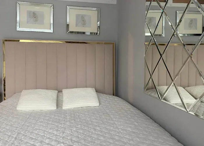 Gold Glamour Apartment Sopot Z Dwoma Sypialniami, Duzy Balkon