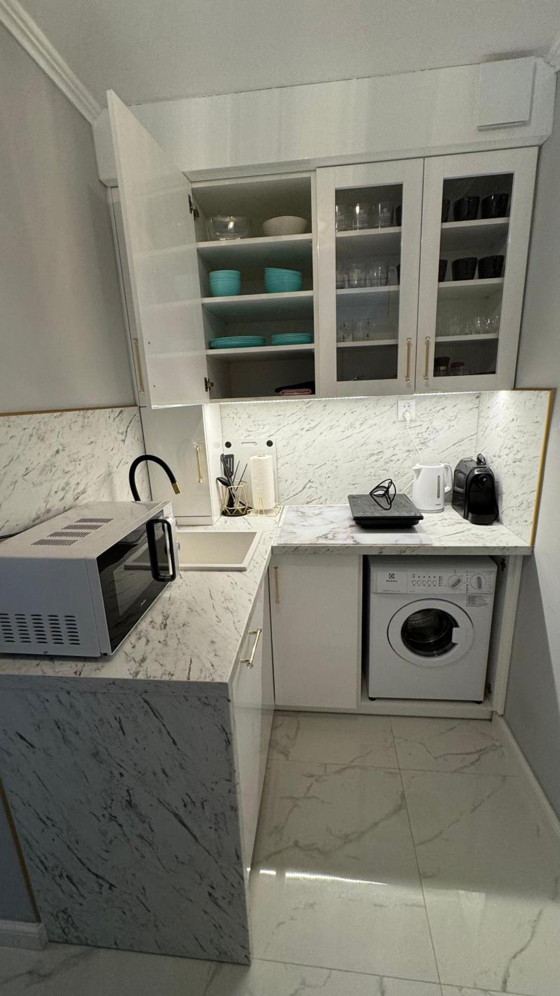 Gold Glamour Z Dwoma Sypialniami, Duzy Balkon Apartment