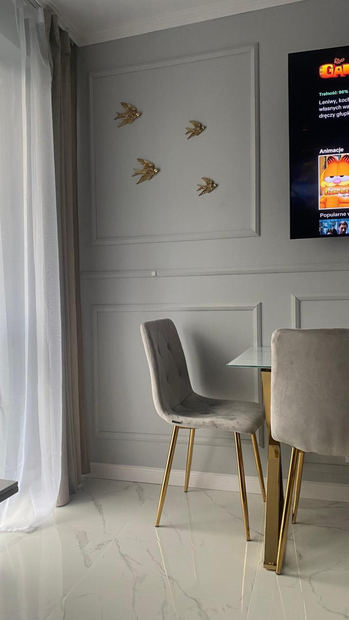 Apartment Gold Glamour Z Dwoma Sypialniami, Duzy Balkon