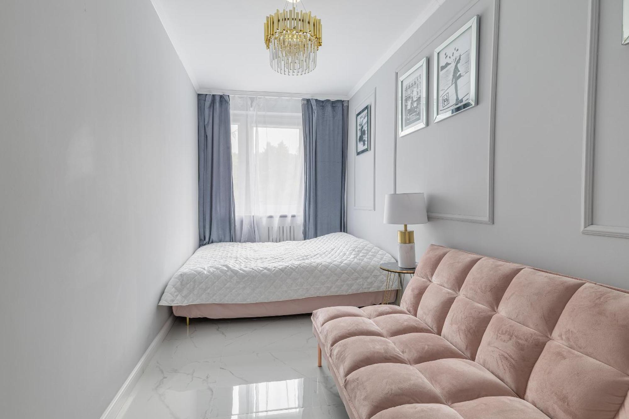 Gold Glamour Z Dwoma Sypialniami, Duzy Balkon